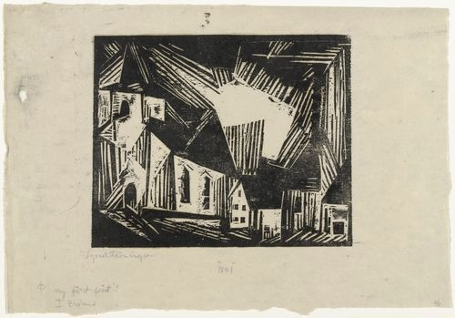 55597862601 - german expressionists lyonel feininger church